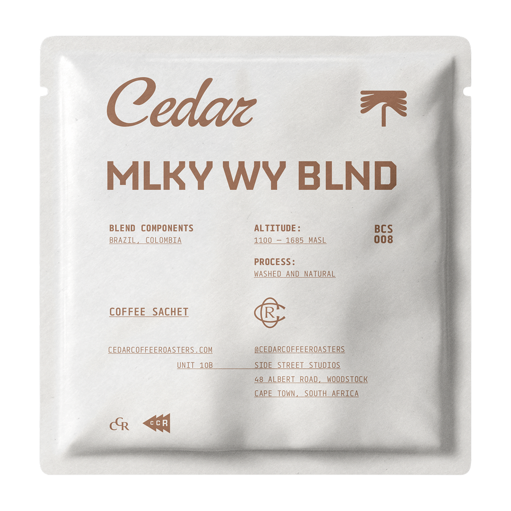 Photo of Milky Way Blend Filter drip Sachet box